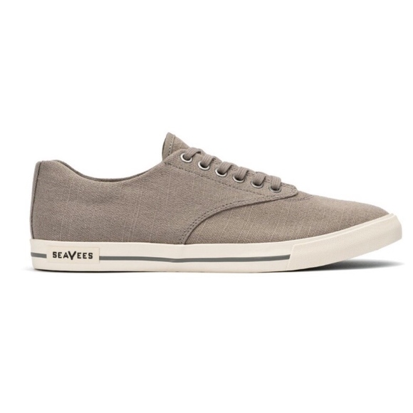 SeaVees Hermosa Plimsoll Standard - Tin Grey Linen - Picture 2 of 5